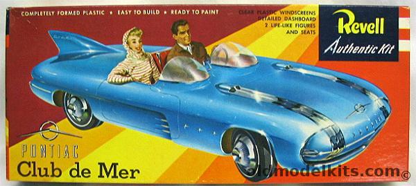 Revell 1/25 Pontiac Club de Mer Show Car from 1956 GM Motorama, H1213-129 plastic model kit